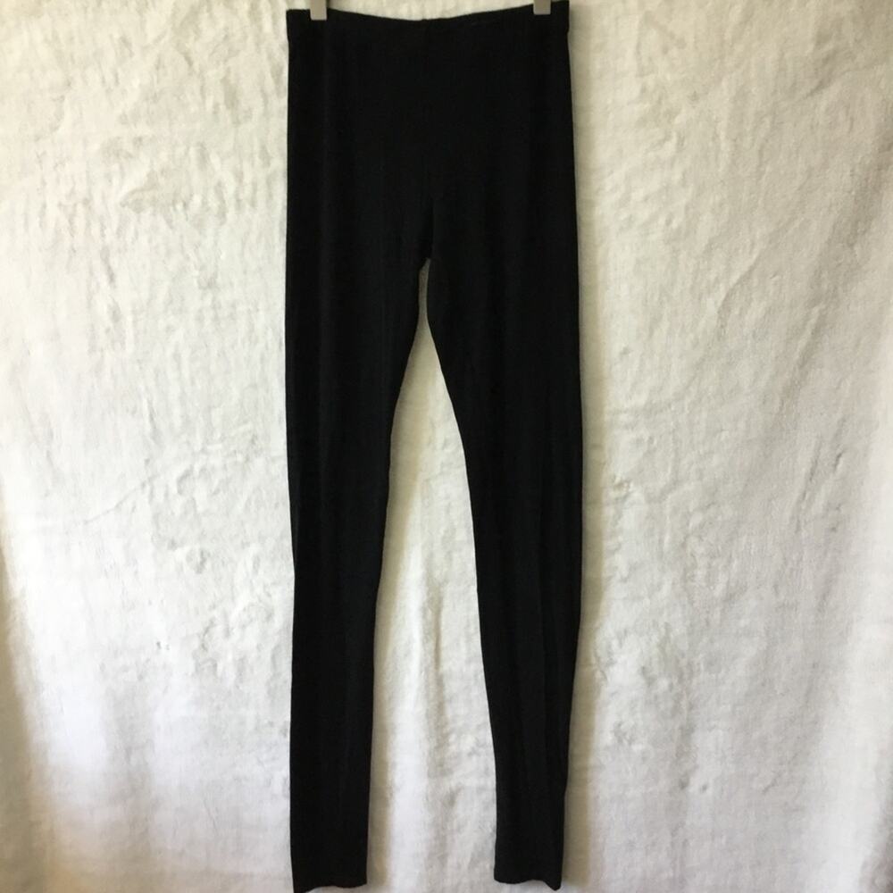 Club Monaco Black High-Waisted Leggings
